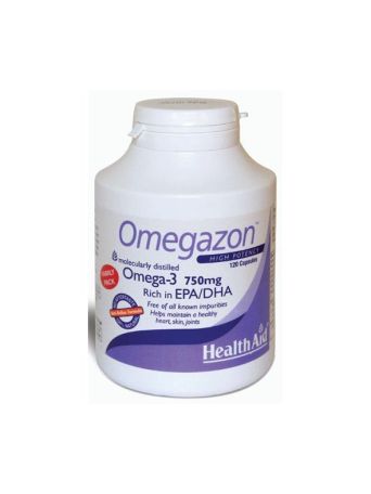 HEALTH AID CARE OMEGAZON OMEGA-3 750MG 120CAPS 