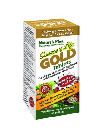 Nature's Plus Source Of Life Gold 90 ταμπλέτες