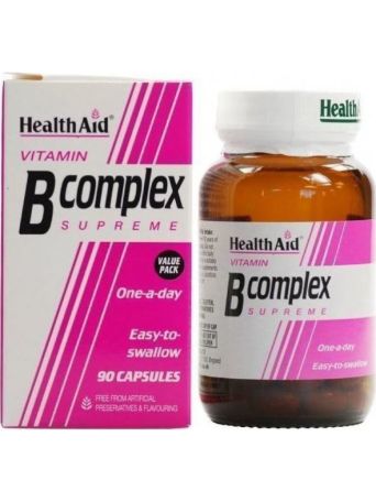 HEALTH AID B COMPLEX 90CAPS ECONOMY