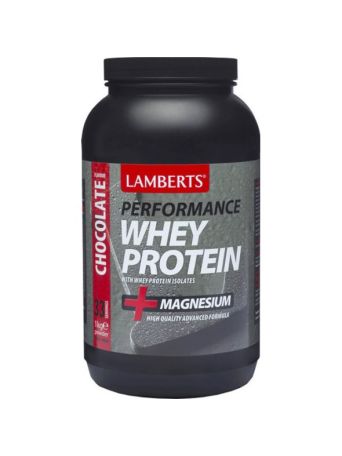 Lamberts Performance Whey Protein & Magnesium 1000gr Σοκολάτα