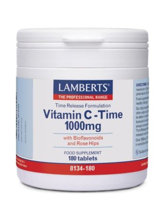Lamberts Vitamin C Time Release 1000mg 180 ταμπλέτες