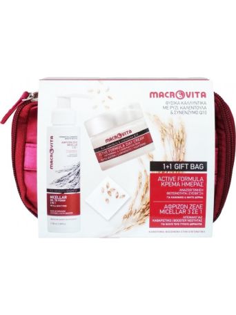 Macrovita Gel to Foam 3 in 1 & Active Formula Day Cream Normal/Combination Skin
