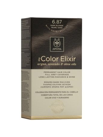 Apivita My Color Elixir 6.87 Ξανθό Σκούρο Περλέ