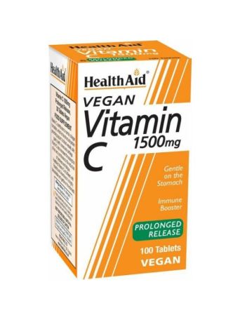 Health Aid Vitamin C Prolonged Release 1500mg 100 ταμπλέτες