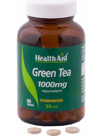 HEALTH AID GREEN TEA EXTRACT 1000MG 60TABS
