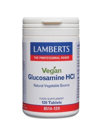 Lamberts Vegan Glucosamine HCI Συμπλήρωμα για την Υγεία των Αρθρώσεων 120 ταμπλέτες
