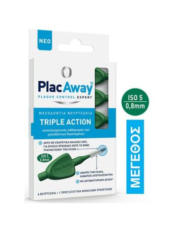 PlacAway Triple Action ISO 5 0.8mm 6τμχ