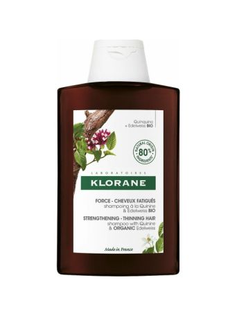 Klorane Quinine Strength Thinning Hair Loss Σαμπουάν κατά της Τριχόπτωσης για Όλους τους Τύπους Μαλλιών 100ml