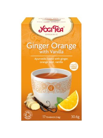Yogi Tea Ginger Orange With Vanilla 17 Φακελάκια