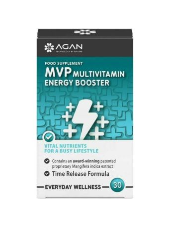 Agan Mvp Multivitamin Energy Booster 30 ταμπλέτες