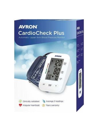 Avron Cardiocheck Plus Ψηφιακό Πιεσόμετρο Μπράτσου με ανίχνευση Αρρυθμίας