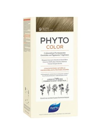 Phyto Phytocolor 9.0 Ξανθό Πολύ Ανοιχτό