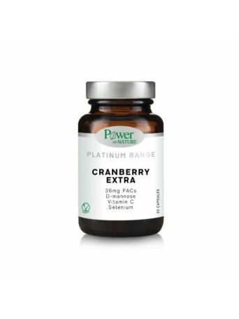 Power Of Nature Platinum Range Cranberry Extra 30 κάψουλες