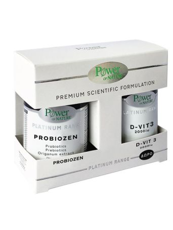 Power Of Nature Premium Scientific Formulation Probiozen 15 ταμπλέτες & Vitamin D3 2000IU 20 ταμπλέτες