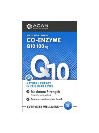 Agan Co Enzyme Q10 100mg 30 κάψουλες