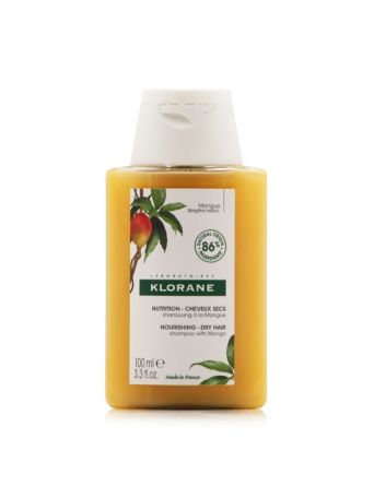 Klorane Mango Nourishing Σαμπουάν για Αναδόμηση/Θρέψη για Ξηρά Μαλλιά 100ml