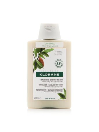 Klorane Nourishing & Repairing Σαμπουάν με Cupuacu για Αναδόμηση/Θρέψη για Ξηρά Μαλλιά 200ml