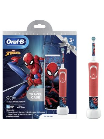 Oral-B Ηλεκτρική Οδοντόβουρτσα Spiderman Special Edition για 3+ χρονών
