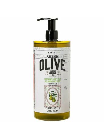 Korres Pure Greek Olive Αφρόλουτρο σε Gel Μελι & Αχλάδι 1000ml