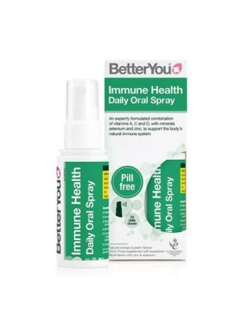 BetterYou Immune Health Daily Oral Spray Ροδάκινο Πορτοκάλι 50ml