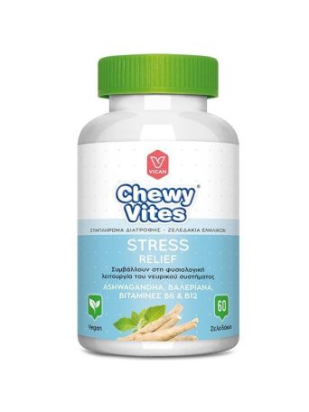 CHEWY VITES STRESS RELIEF 60TABS