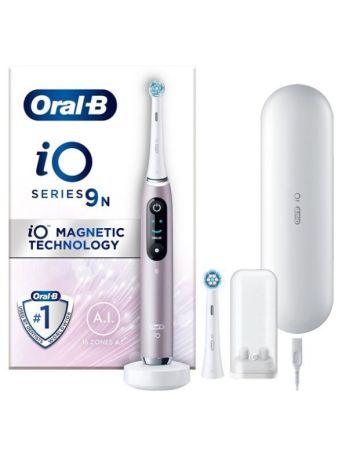 Oral-B iO Series 9N Ηλεκτρική Οδοντόβουρτσα με Αισθητήρα Πίεσης και Θήκη Ταξιδίου