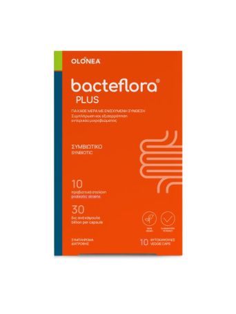 Olonea BacteFlora Plus για Κάθε Ημέρα με Ενισχυμένη Σύνθεση 10 κάψουλες