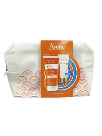 Avene Cream SPF50+ Αντηλιακή Κρέμα Προσώπου για το Ξηρό & Ευαίσθητο Δέρμα 50 ml + Δώρο DermAbsolu Mask 15 ml