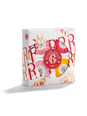 Roger & Gallet Promo Wellbeing Soaps Collection Σαπούνια Μπάνιου Με 4 Αρώματα 4 τεμάχια
