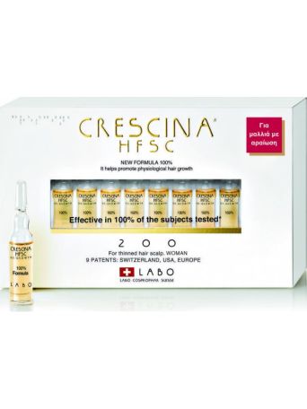 Labo Crescina HFSC 100% 200 Woman 20 αμπούλες