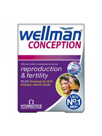 Vitabiotics Wellman Conception 30tab