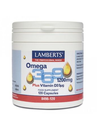 Lamberts Omega 3-6-9 1200mg 120caps