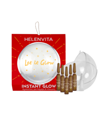 Helenvita Instant Glow Serum Προσώπου με Βιταμίνη C για Λάμψη 5x2ml