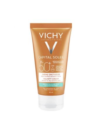 Vichy Capital Soleil Velvety Cream Αδιάβροχο Αντηλιακό Προσώπου SPF50 50ml