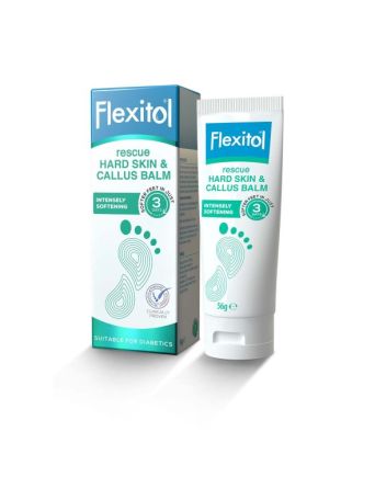 Flexitol Rescue Hard Skin & Callus Balm 56gr