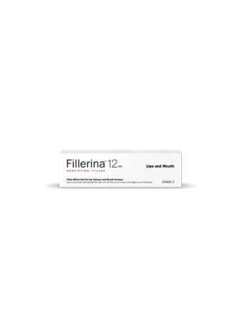 Fillerina 12HA Densifying-Filler Lip & Mouth Grade 3, Για Αύξηση Του Όγκου Στα Χείλη & Γέμισμα Των Περιστοματικών Ρυτίδων 7ml.