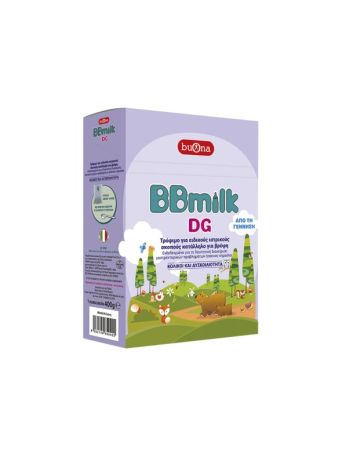 Buona Γάλα σε Σκόνη BBmilk DG 0m+ σε Χάρτινη Συσκευασία 400gr
