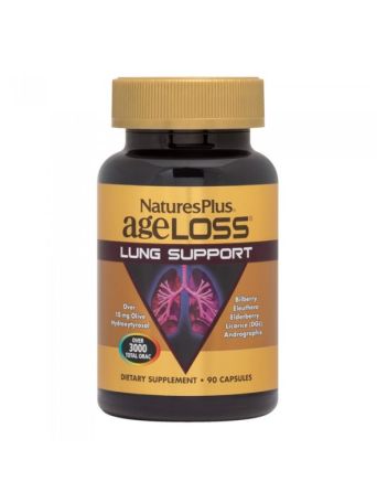 Nature's Plus Ageloss Lung Support 90 κάψουλες