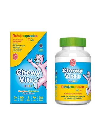 Vican Chewy Vites Multi Vitamin Plus, 60 μασώμενα δισκία.