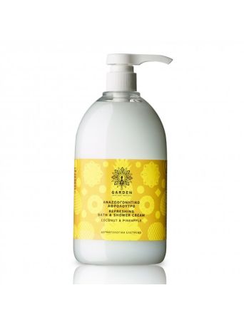 GARDEN Refreshing Bath & Shower Cream Coconut & Pineapple 1000ml