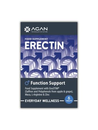 Agan Erectin Function Support 6 ταμπλέτες
