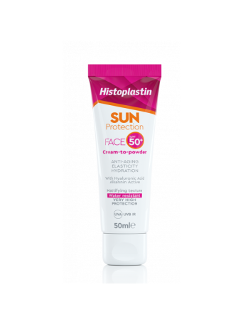 Heremco Histoplastin Sun Protection Face Cream to Powder SPF50 50ml