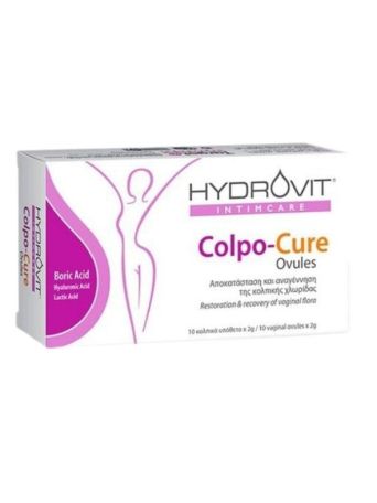 HYDROVIT COLPO-CURE OVULE 10 VAGINAL OVULES