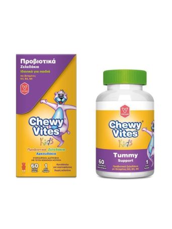 Vican Chewy Vites Tummy Support 60 μασώμενες ταμπλέτες