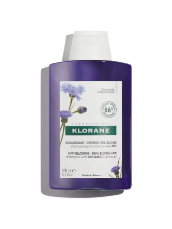 Klorane Centauree Bio Σαμπουάν για Διατήρηση Χρώματος για Όλους τους Τύπους Μαλλιών 200ml