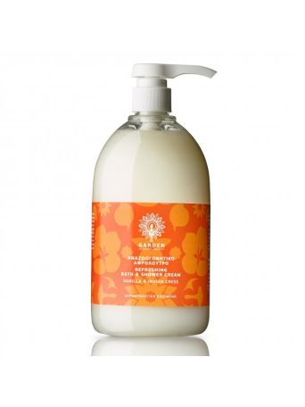Garden Refreshing Bath & Shower Cream Vanilla & Indian Cress 1000ml