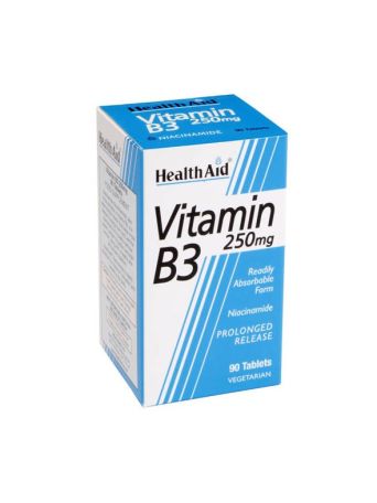 HEALTH AID VIT. B3(NIACIN) 250MG 90TABS