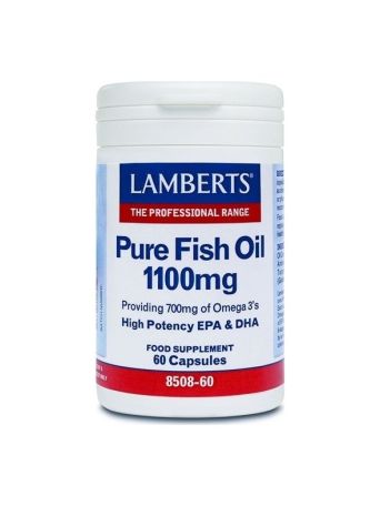 LAMBERTS PURE FISH OIL 1100MG 60CAPS