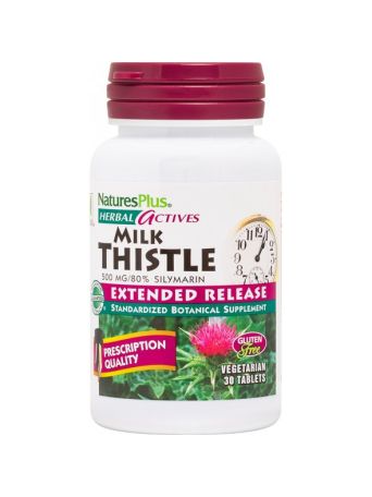 Nature's Plus Milk Thistle Extended Release 500mg 30 ταμπλέτες