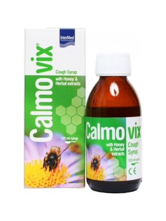 Intermed Calmovix Σιρόπι για τον Βήχα με Μέλι & Φυτικά Εκχυλίσματα 125ml